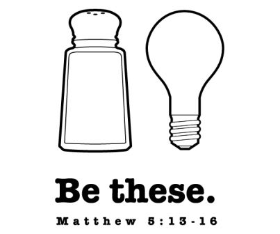 Salt & Light Are More Than Simply Agents of Survival | TGC Light Of The World Craft, Matthew 5 7, World Craft, Sermon On The Mount, Salt Light, Survival Bag, Preschool Bible, Salt Of The Earth, Sunday School Activities