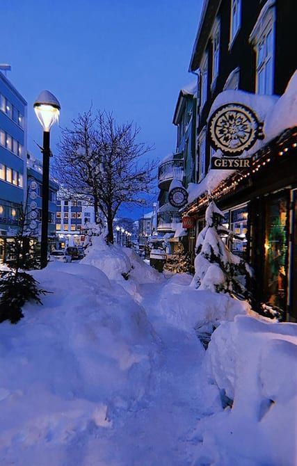 What To Do & What To See During Winter in North Iceland Oslo Winter, Iceland Christmas, Natural Hot Spring, Iceland In Winter, Land Of Fire And Ice, Iceland Nature, Gullfoss Waterfall, North Iceland, Iceland Vacation