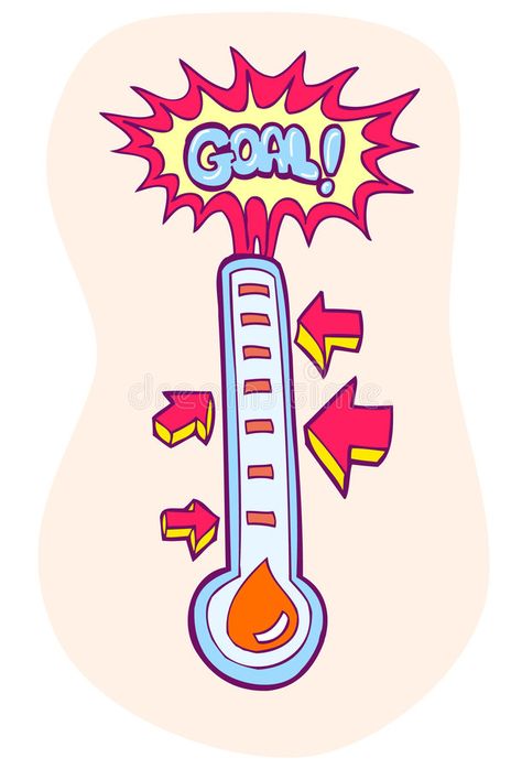 Goal Meter. Cartoon image of a goal meter , #AD, #Cartoon, #Meter, #Goal, #meter, #goal #ad Fundraising Thermometer, Unique Fundraisers, Fun Fundraisers, Nursing Board, Donation Page, Mobile Service, Volunteer Gifts, Fundraiser Ideas, Grant Writing