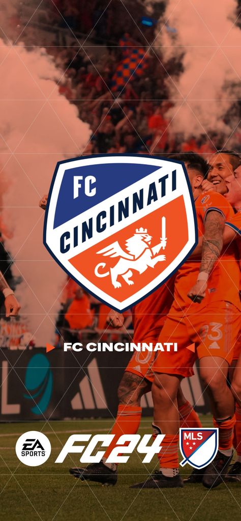 Fc Cincinnati, Ea Sports Fifa, Fifa Football, Soccer Logo, Flag Football, Ea Sports, Football League, Football Club, Fifa