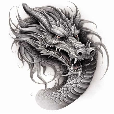 I will make by hand amazing tattoo design for you Dragon Head Tattoo Design, Dragon Tattoo Designs For Men, Dragon Hand Tattoo, Dragon Tattoo Stencil, Dragon Tattoo Drawing, Dragon Head Tattoo, Oni Tattoo, Master Tattoo, Tato Dada