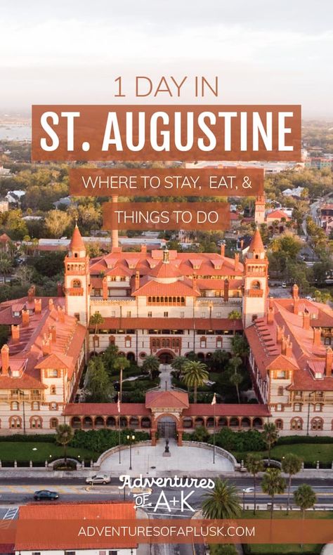 Where To Eat In St Augustine Fl, Where To Stay In St Augustine Florida, Things To Do In St Augustine Florida, St Augustine Florida Things To Do, Florida Travel Destinations, Florida Travel Guide, Florida Adventures, Florida Life, Florida Destinations