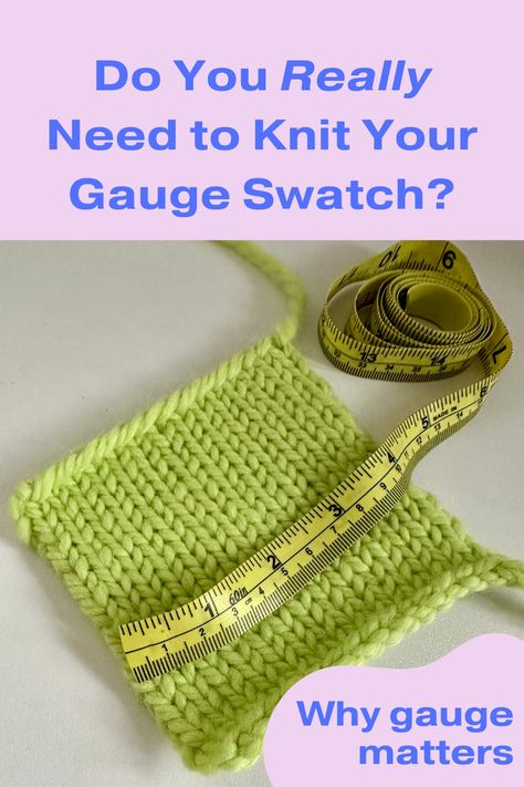 Whether you're just starting out or a seasoned knitter, navigating the world of gauge in knitting projects can be daunting. In this blog, you'll have practical insights to help you master this essential aspect of knitting. With a better understanding of gauge, you'll be well-equipped to ensure your projects turn out just as you envision, avoiding common pitfalls along the way. Project Dashboard, Cast On Knitting, Knitting Hacks, Knitting Tips, Beginner Knitting Projects, Knitting Gauge, How To Knit, Knit In The Round, Types Of Yarn