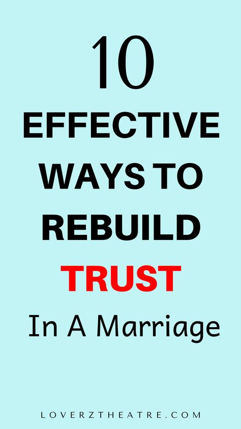 Rebuilding trust in your marriage will need the attention of both partners. Whether you are looking for marriage tips on how to deeply connect with your husband, ways to trust your husband again after infidelity, or how to improve your marriage, this post will guide you on the 10 most effective ways to rebuild trust in a marriage. Strengthen your marriage with these trust building exercises for couples Trust After Infidelity, How To Learn To Trust Again, Trust Exercises For Couples, Trust Building Activities For Couples, Infidelity Quotes, Trust Building Activities, Trust Exercises, Losing Trust, After Infidelity