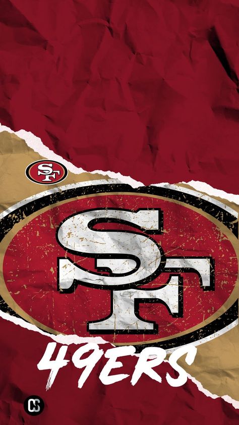 San Francisco 49ers torn effect Wallpaper San Francisco 49ers Art, 49ers Wallpaper, San Francisco Wallpaper, 49ers Pictures, Sf Wallpaper, Pro Football Teams, 49ers Players, San Francisco 49ers Logo, Nfl Football 49ers