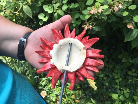 Garden fence art