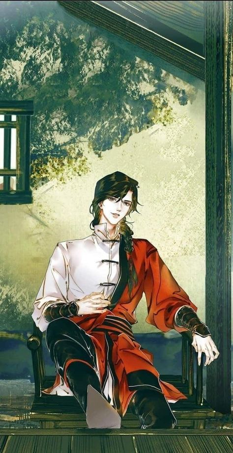 Hua Cheng, Chinese Art Girl, Heaven's Official Blessing, 만화 캐릭터, Boy Art, Handsome Anime Guys, Handsome Anime, Manhwa Manga, Anime Comics