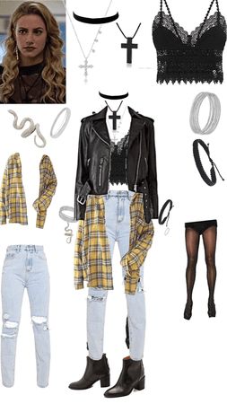 Alice Smith Riverdale Outfit, Betty Cooper Outfits Riverdale, Riverdale Outfits Betty, Betty Cooper Outfits Ideas, Betty Riverdale Outfits, Riverdale Aesthetic Outfits, Betty Cooper Inspired Outfits, South Side Serpents Outfit, Riverdale Outfits Ideas