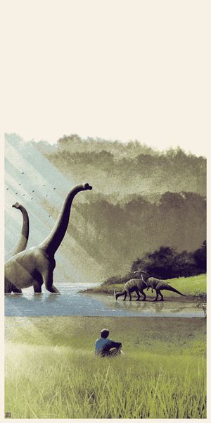 Jurassic Park by Matt Ferguson Matt Ferguson, Jurassic Movies, Jurassic Park Series, Edit Tutorial, Jurrasic Park, Dinosaur Wallpaper, 동화 삽화, Dinosaur Pictures, Jurassic World Dinosaurs