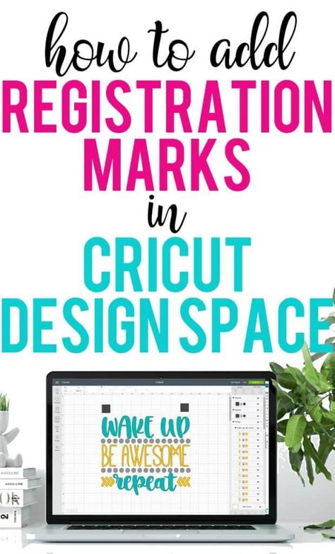 How to Add Registration Marks to a Multi-Color Design in Cricut Design Space - Burton Avenue Cricut Banner, Registration Marks, Cricut Air 2, Inkscape Tutorials, Cricut Help, How To Use Cricut, Cricut Supplies, Projets Cricut, Cricut Projects Beginner