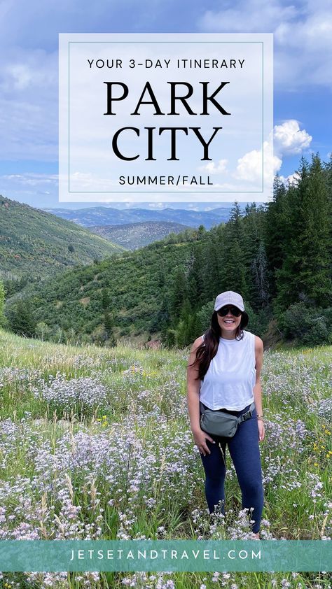 Park City Utah Summer, Deer Valley Utah, Utah Summer, Park City Ut, Autumn Weekend, Weekend Itinerary, Deer Valley, Park City Utah, Fall Hiking