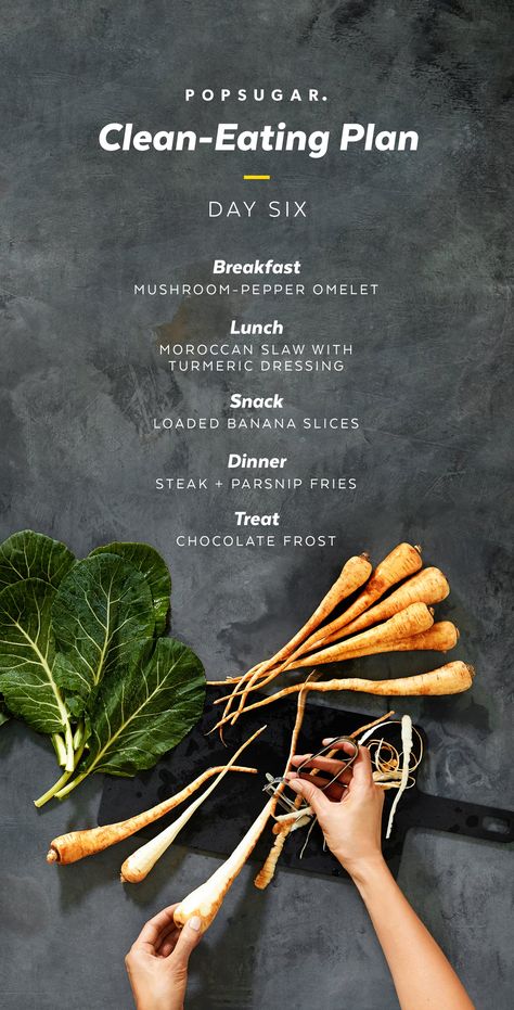 This Is How You Eat Clean and Eat Steak Clean Eating Plan, Parsnip Fries, Detox Breakfast, Healthy Breakfast On The Go, Clean Eating Grocery List, Optavia Recipes, Clean Eating Plans, Banana Slices, Clean Eating Desserts