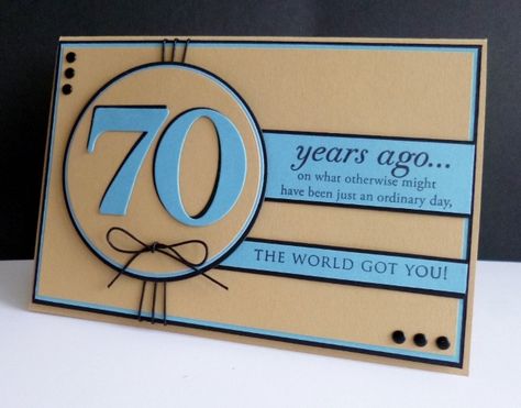 90th Birthday Cards, 70th Birthday Invitations, 80th Birthday Cards, 70th Birthday Card, Homemade Birthday Cards, Birthday Cards For Boyfriend, 50th Birthday Cards, Masculine Birthday Cards, Birthday Scrapbook