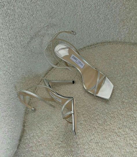 Grey Heels Prom, Grey Heels Aesthetic, Blue Heels Wedding, Silver Heels Prom, Elegant Shoes Heels, Heels Aesthetic, Heels Prom, Grey Heels, Chic Heels