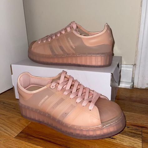 6.5 Adidas Superstar Pink Gellie Shoes Adidas Superstar Pink, Superstar Shoes, Adidas Shoes Superstar, Superstars Shoes, Adidas Pink, Shoes Adidas, Pink Adidas, Shoes Color, Adidas Shoes