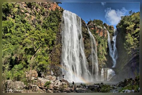 Lisbon Falls is one of Mpumalanga's most dramatic waterfalls.  https://flic.kr/p/9nSUrc | Worth It Lisbon Falls, Lisbon, Worth It, South Africa, Water, Photography