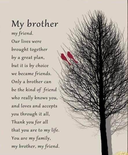 Goodbye Quotes For Friends, Brother Poems, Happy Birthday Prayer, Missing My Brother, Brother Sister Love Quotes, Big Brother Quotes, Happy Birthday Wishes Messages, In Loving Memory Quotes, Brother Sister Quotes