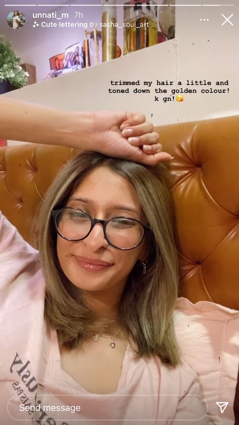 Haircut Instagram Story Ideas, Haircut Snapchat, Unnati Malharkar, Aashna Hegde, Hair Trim, Hippie Wallpaper, Instagram Quotes Captions, Snapchat Filters, Snap Food