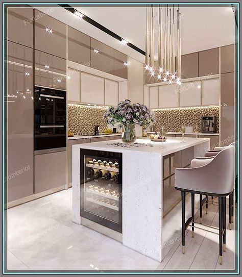 (ad) Beautiful advanced Kitchen Remodel Ideas for 2021 Kitchens 2022, Kitchen Ceiling Design, Desain Pantry, Kabinet Dapur, Modern Kitchen Cabinet Design, Kitchen Interior Design Decor, Kitchen Interior Design Modern, Kitchen Design Plans, 아파트 인테리어