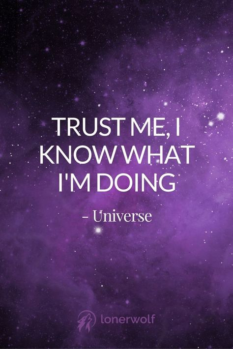 Dear Universe •~• Trust me, I know what I'm doing. | flow universe law of attraction loa divine quote positivity motivational graphic inspirational mindset think good things empowerment strength inner love self confidence growth mantra goddess affirmation Happy Yoga, Law Of Attraction Love, Universe Quotes, Manifestation Miracle, A Course In Miracles, Motiverende Quotes, Affirmations Positives, How To Manifest, Rumi