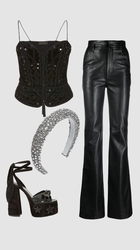 Stage Outfit, Sequin, Black