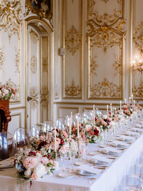 Private Mansion, Baroque Wedding, Wedding In Paris, French Chateau Wedding, Parisian Wedding, Palace Wedding, Luxury Wedding Decor, Chateau Wedding, European Wedding