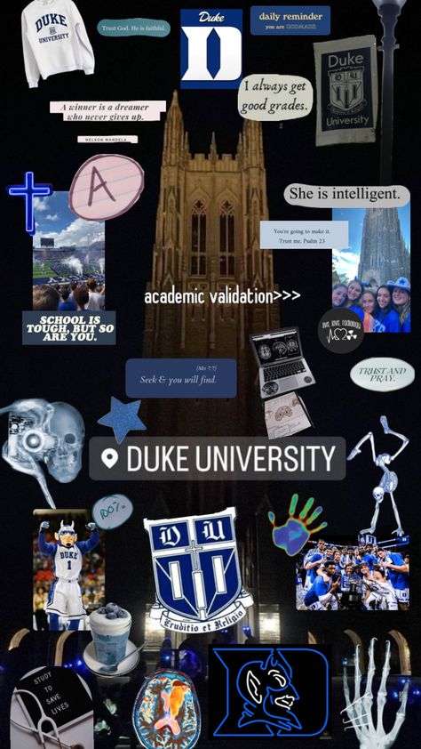 Duke University Basketball, Duke College, Academic Aesthetic, Law School Inspiration, University Dorms, Academic Goals, Hobbies For Women, College Aesthetic, College Board