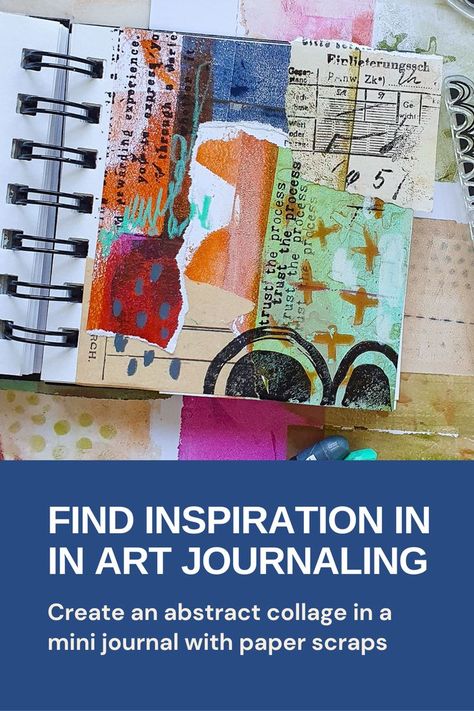 Ready to create something truly unique? Check out our blog tutorial on creating abstract mixed media art in your art journal. Learn to use different mark making tools and collage to express your individual style. Collage Fodder, Junk Art, Journal Page, Mark Making, Art Journals, Art Journaling, Mixed Media Art, Art Journal, Mixed Media