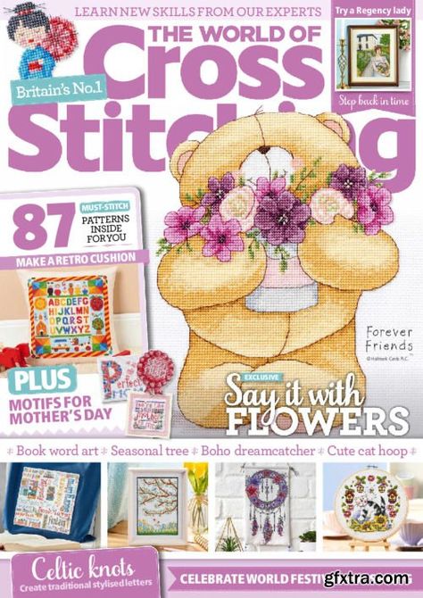 The World of Cross Stitching - March 2022 English | 100 pages | True PDF | 117.15 MB World Of Cross Stitching Magazine, The World Of Cross Stitching, Cross Stitch Magazines, Cross Stitch Books, Dream Catcher Boho, Hallmark Cards, Mothers Day Flowers, Hobby Games, Cross Stitch Patterns Free