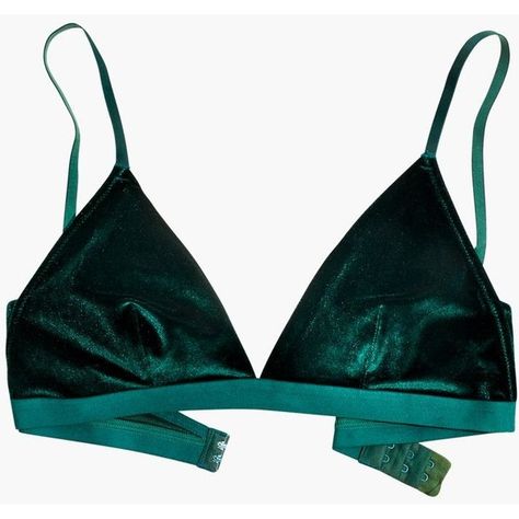 MADEWELL Velvet Pippa Bralette ($35) ❤ liked on Polyvore featuring intimates, bras, lingerie, bowling green, lingerie bra, madewell, velvet lingerie, green bra and stretchy bras Bowling Outfit, Green Bra, Velvet Bra, Green Lingerie, Green Bras, Thrifted Outfits, Casual School Outfits, Bowling Green, Green Outfit