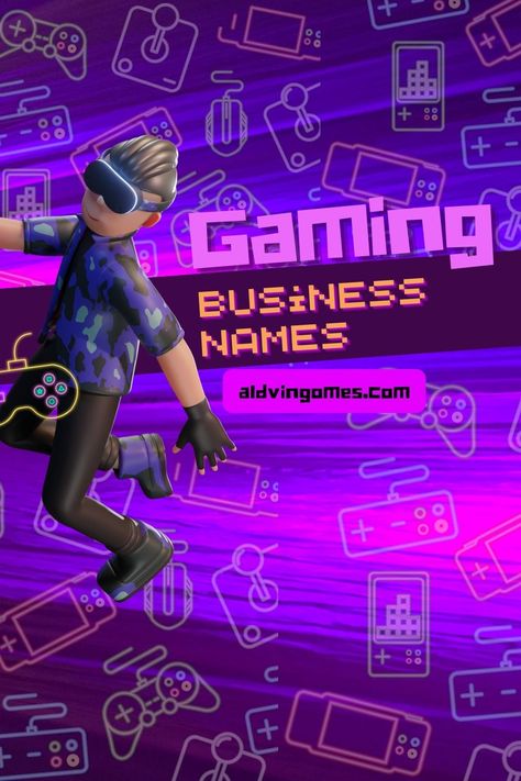 🎮 Unlock the Power of Unique Gaming Business Names! Choosing the perfect name is a vital step in building your gaming brand. Check out our step-by-step guide for crafting a memorable and one-of-a-kind gaming business name that resonates with players. 🕹️ #GamingBusiness #BrandIdentity #GameOn Gaming Business, Gamer Names, Shop Name Ideas, Gaming Center, Etsy Shop Names, Name Games, Blog Names, Blog Branding, Word Games