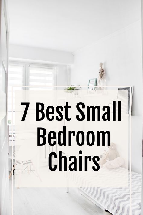 Expand your style horizons, even with small spaces. Explore the 7 best small bedroom chairs curated by Simplymarla. Each piece is specially chosen for its visual appeal, compact size, and comfort. Ideal for small bedrooms, these chairs not only provide seating but also add a dash of sophistication to your decor. Don't just imagine the transformation, start creating it today with #SMALL #BEDROOM #CHAIRS. Small Bedroom Chairs, Small Comfortable Chairs, Small Comfy Chair, Bedroom Chair Ideas, Bedroom Accent Chair, Side Chairs Bedroom, Small Space Seating, Bedroom Reading Chair, Small Chair For Bedroom