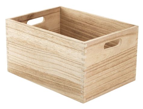 Basket THORMOD W24xL34xH18cm wood | JYSK Úložný Box, Natural Baskets, Wicker Baskets Storage, Metal Baskets, Brno, Hanging Storage, Basket Sets, Wood Sizes, Box With Lid