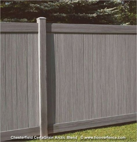 31 Beautiful Vinyl Fencing Colors Vinyl Privacy Fence Ideas, Vinyl Fence Colors, Fence Colors, Landscaping Elements, Colorado Landscaping, Yard Fencing, Privacy Fence Ideas, Vinyl Fence Panels, Vinyl Privacy Fence