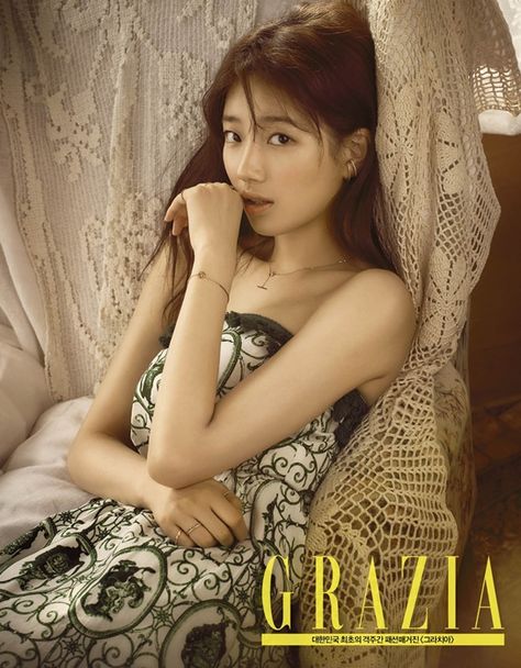 Bae Suzy Photoshoot, Suzy Photoshoot, Miss A Suzy, Gu Family Book, Grazia Magazine, Kim Woo Bin, Bae Suzy, Pop Idol, Korean Model