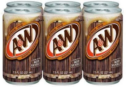 AmazonSmile : A&W Root Beer in 7.5 oz Cans (Case of 24) : Grocery & Gourmet Food