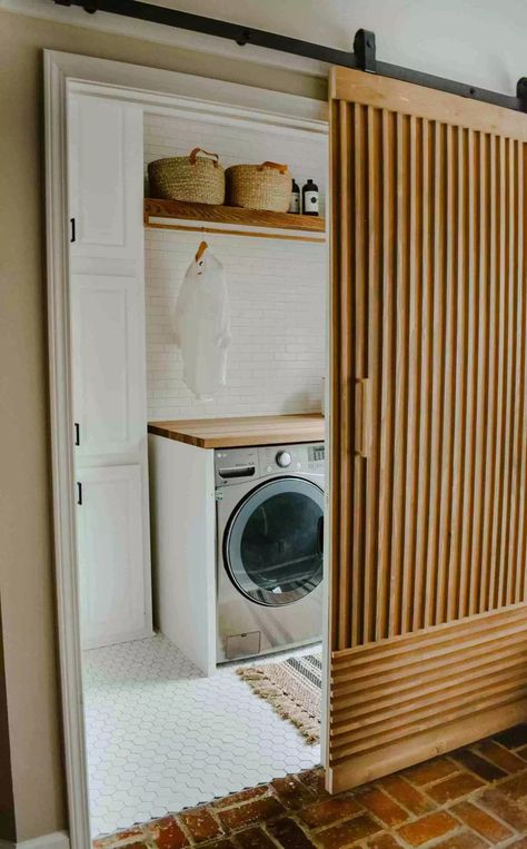 Laundry Room Makeover Ideas, Cottage Laundry Room, Room Makeover Ideas, Small Laundry Room Makeover, Laundry Room Renovation, Laundry Design, Modern Laundry Rooms, Laundry Room Remodel, Laundry Room Inspiration