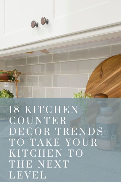 See more here: https://byannabellerose.com/18-kitchen-counter-decor-trends-that-you-will-love/#decorative-trays If you are searching for the trendiest kitchen counter decor, you have come to the right place! Here are 18 kitchen counter decor ideas you will love! Kitchen Corner Decor Ideas, Kitchen Counter Tray Decor, Corner Countertop Decor, Kitchen Counter Corner Decor, Kitchen Counter Styling Ideas, Kitchen Styling Countertops, Kitchen Countertops Marble, Organizing Kitchen Countertops, Minimalist Kitchen Counters