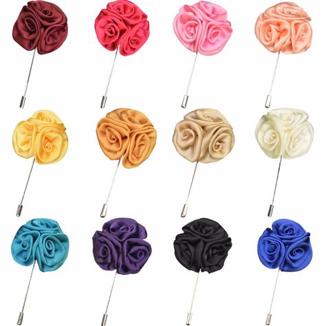 Rose Flower Lapel Stick Pin Wedding Cocktail Party Men Suit Decoration Lapel Flower Pin Boutonniere Corsage Perfect Gift for Him Boutonniere Corsage, Flower Lapel, Wedding Cocktail Party, Flower Lapel Pin, Lapel Flower, Men Suit, For Him, Wedding Cocktail, Perfect Gift For Him