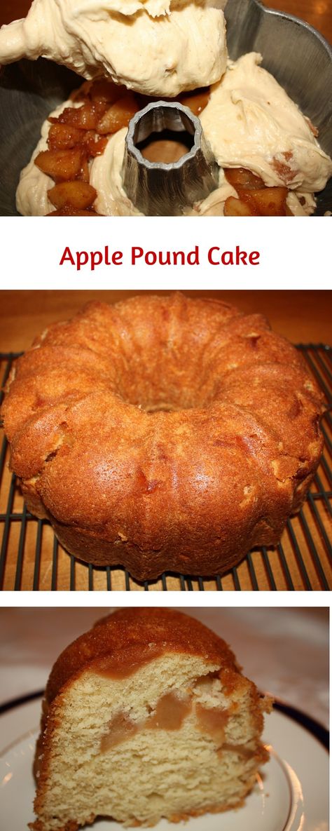 Apple Pound Cake, Sauteed Apples, Food Dessert Recipes, Dessert From Scratch, Sour Cream Pound Cake, Julie Blanner, Southern Accents, Apple Cobbler, Pound Cake Recipe