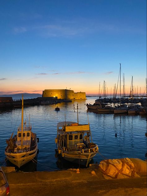 heraklion,crete Rethymno Crete Old Town, Heraklion Crete Greece Aesthetic, Crete Aesthetic, Heraklion Crete Greece, Crete Heraklion, Summer Vision, Greek Summer, Sun Aesthetic, Fake Acc