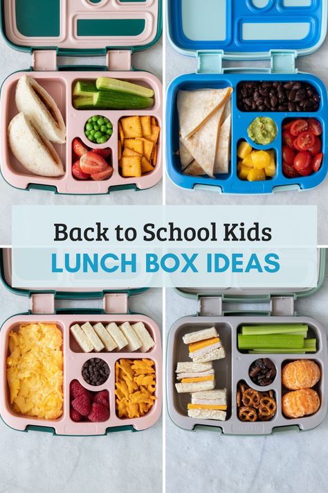 Kids Lunch Box Ideas (Bento Box) Pre K Bento Lunch, Bentigo Box Lunch For Kids, Bentgo Kids Snack Ideas, Junior Kindergarten Lunch Ideas, Kindergarten Bento Box Lunch Ideas, Cold Bento Box Lunch For Kids, Picky Eater Bento Lunch, Bentgo Modern Lunch Ideas, Pasta Salad For Kids Lunch Boxes