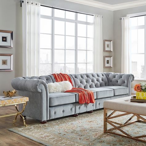 Chesterfield style sofa