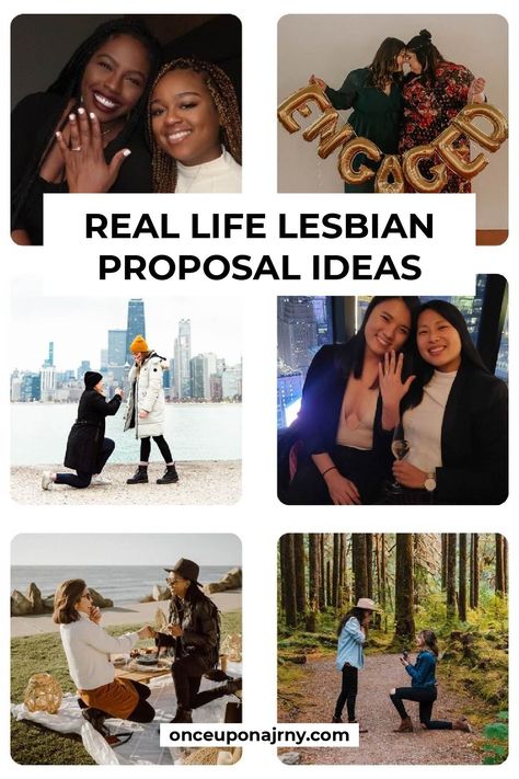 Real life lesbian proposal ideas Lgbtq Proposal Ideas, Wedding Lesbian Proposals, Queer Proposal Ideas, Proposal Ideas Lesbian Engagement, Lesbian Girlfriend Proposal Ideas, Lesbian Proposal Ideas Unique, Queer Proposal, Wlw Proposal, Lesbian Proposal Ideas