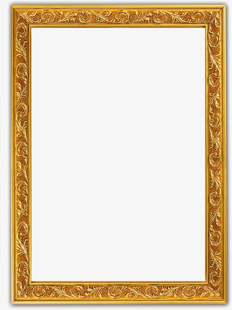 Esmod Paris, Picture Borders, Photo Frame Images, Photo Border, Molduras Vintage, Gold Photo Frames, Frame Download, Photo Frame Wallpaper, Antique Picture Frames