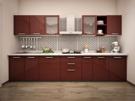 15 Latest Kitchen Furniture Designs With Pictures अलमारी डिजाइन, Ruangan Studio, Kitchen Modular, Kitchen Cupboard Designs, Stairs Ideas, Modular Kitchen Design, Farmhouse Kitchen Cabinets, Kitchen Interior Design Decor, Inspiration Kitchen