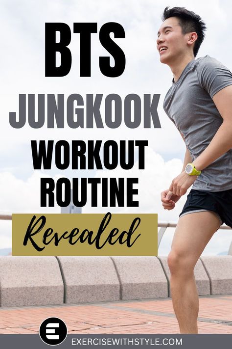 Master BTS Jungkook's workout routine effortlessly. Our comprehensive guide unveils Jungkook's exercises and diet plan, aiding you in your fitness journey. Korean Idol Workout Routine, Jungkook Workout Routine, Kpop Idols Workout Routine, Bts Workout, Jungkook Workout, Late Night Workout, Bodyweight Workout Routine, Night Workout, Daily Exercise Routines