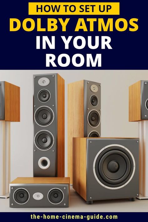 Dolby Atmos Speaker Setup, Surround Sound Living Room, Sony Home Theatre, Home Audio System, Home Theater Room, Sound Engineering, Home Theater Surround Sound, Sound Room, Surround Sound Speakers