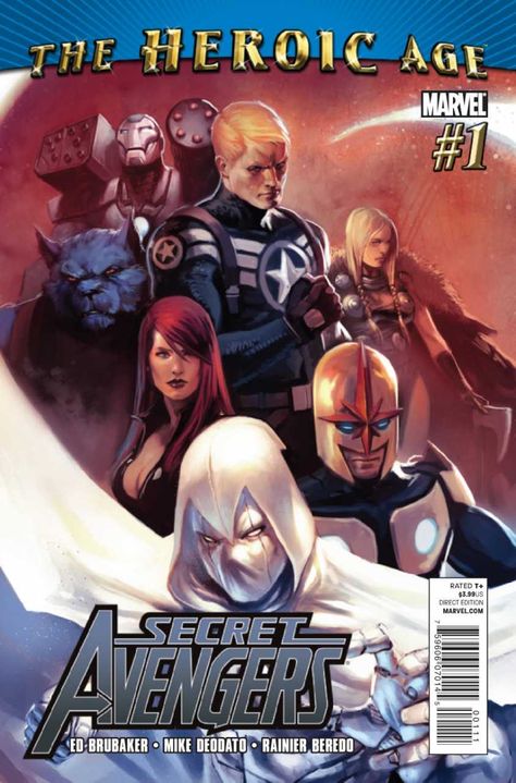 Secret Avengers Vol. 1 #1 The New Avengers, Secret Avengers, Heroic Age, Illustration Comic, Avengers 1, Mission To Mars, Hero Poster, New Avengers, Chun Li