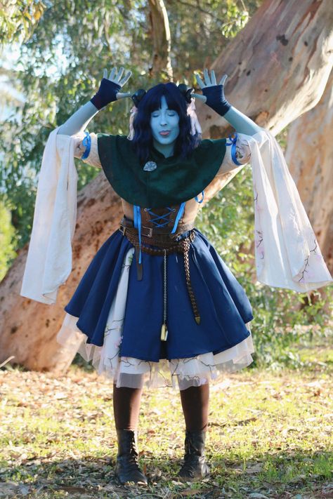 Jester Cosplay, Jester Lavorre, Critical Role Cosplay, Future Costume, Critical Role Characters, Box Costumes, Critical Role, Human Figure, Fantasy Clothing